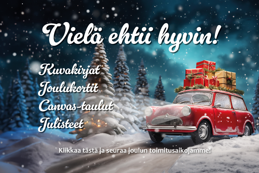 Julisteet, kirjat ja Canvakset Jouluksi